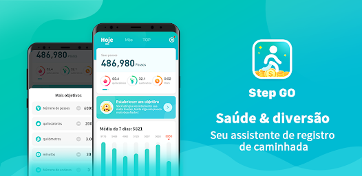 Imagem do app Step GO: Caminhada Recompensas