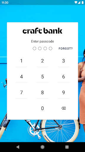 Android application Craft Mobile Banking screenshort