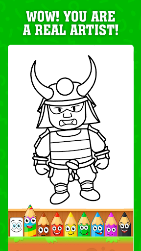 Stumble Guys Coloring Game Screen 2