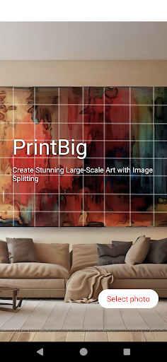 Android application Print Big screenshort
