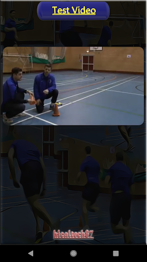 Illinois Agility Test Screen 3