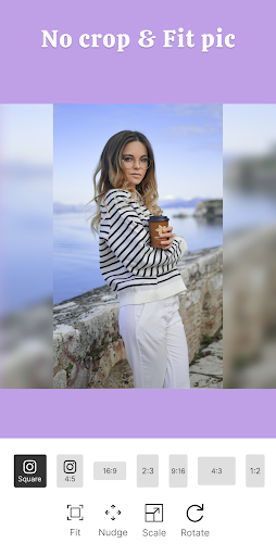 Android application Full Size Pic - No Crop Photo screenshort
