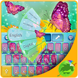 Spring Butterfly Keyboard icon
