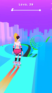 Sky Roller: Rainbow Skating MOD (Unlock All Skins) 2