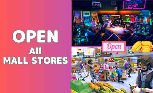 Idle Mall Tycoon - Shop Empire