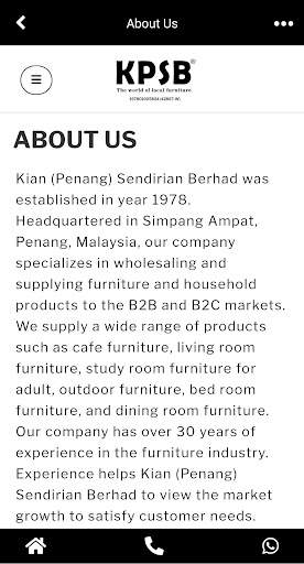 Kian (Penang) Sendirian Berhad Screen 2