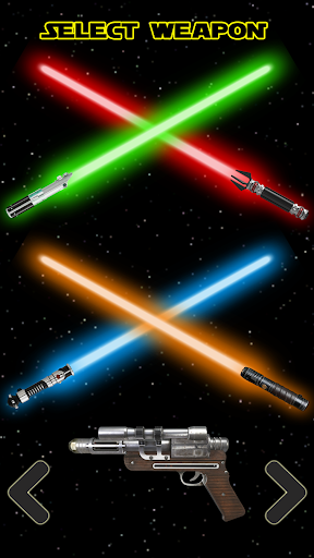 Android application Virtual Laser Weapons screenshort