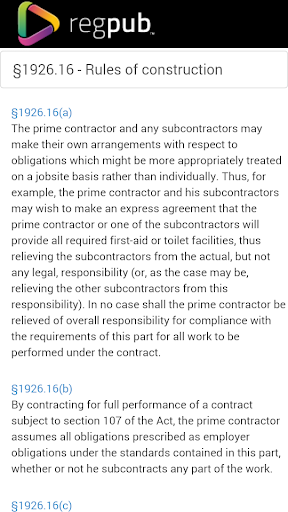 29 CFR 1926 - Subpart B