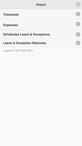 Android application PacificTime screenshort
