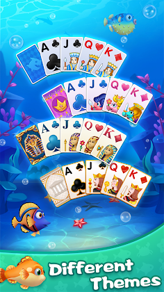 Solitaire Fish Klondike - Screenshot 2