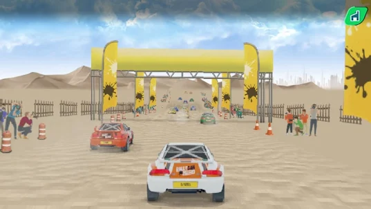 Car driver racing