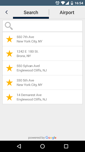 Mirage Limousine Service Screen 3