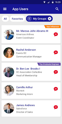Supporting Heroes Mobile Screen 2