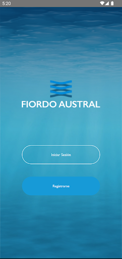 Android application Fiordo Austral Servicios screenshort