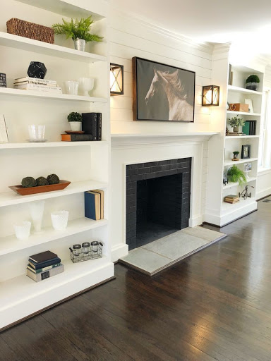 Screenshot of Living Room with Fireplace