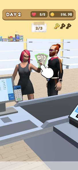 Supermarket Work Simulator 3D MOD APK screenshot