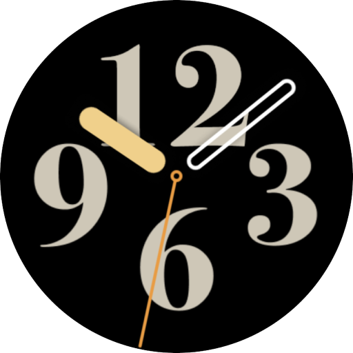 Typograph - Analog Watch Face Download on Windows