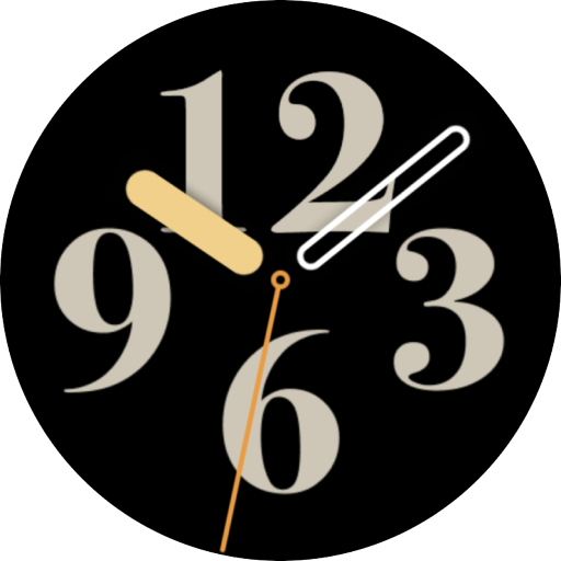 Typograph - Analog Watch Face