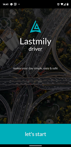 Android application Lastmily Driver screenshort