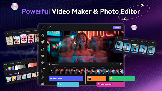 Video Maker Music Video Editor Screenshot
