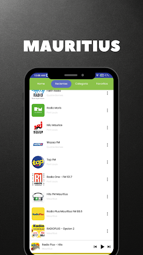 Radio Plus Mauritius Listen Screen 2