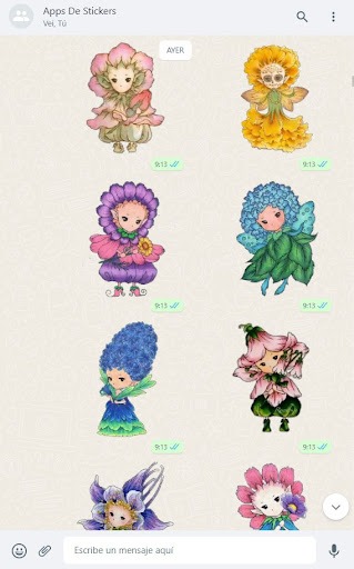 Hadas Stickers Animados Screen 3
