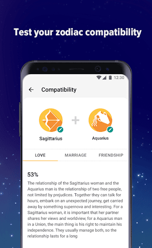 Daily Horoscope & Astrology Screen 3