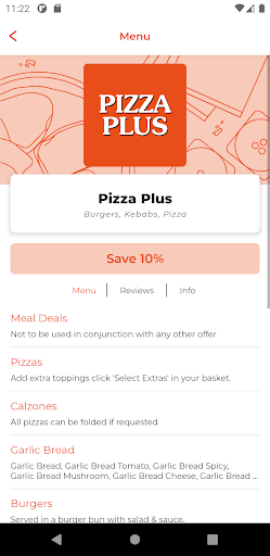Pizza Plus HU9 Screen 2