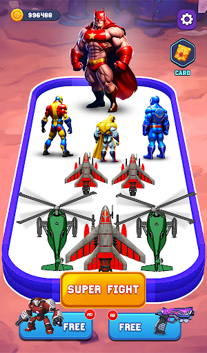 Superhero Robot Monster Merge Screen 3