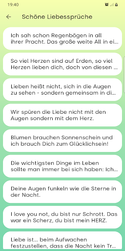 Liebessprüche and Liebesbilder