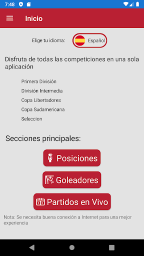 Futbol Paraguayo en vivo Screen 3