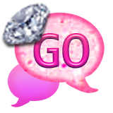 GO SMS - Pink Princess SMS icon