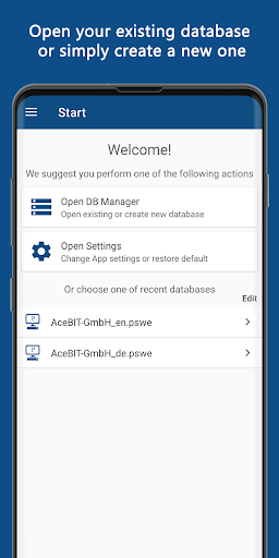 Screenshot of Password Depot for Android