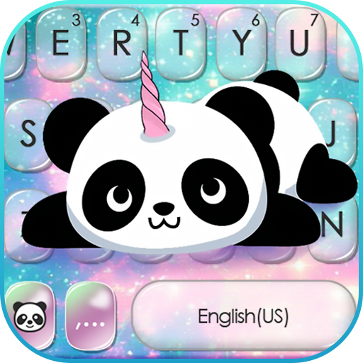 Kawaii Unicorn Panda Theme  Icon