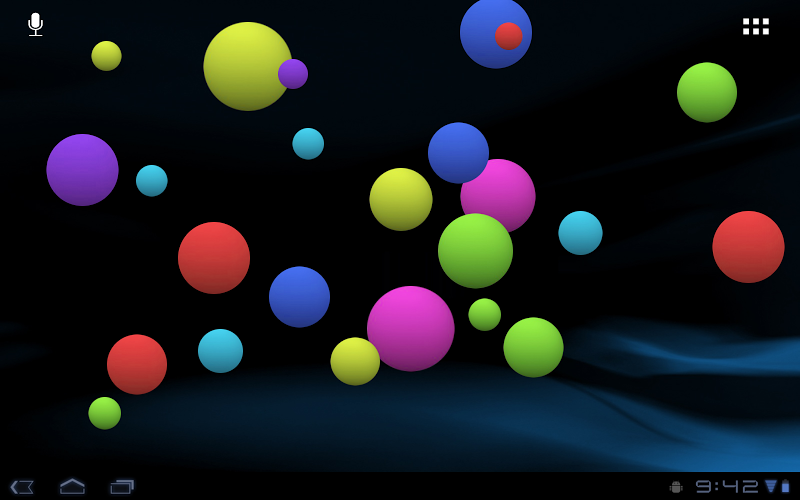 Colorful Bubble Live Wallpaper - Latest version for Android - Download APK