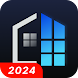 Square Home Launcher 2024