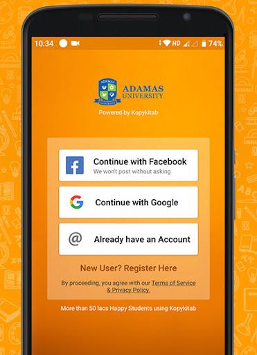 ADAMAS University (AU) Digital Screen 2