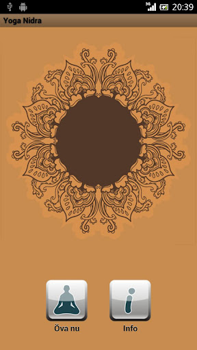 Android application Yoga Nidra screenshort