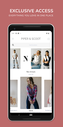 Android application Piper & Scoot screenshort