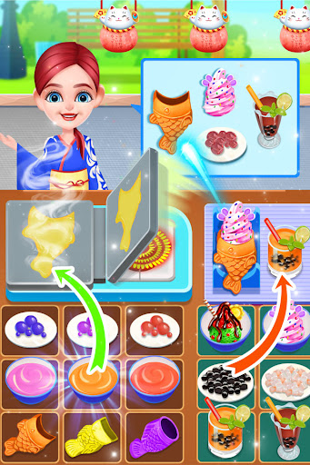 Android application Taiyaki Make Shop - Cooking Ga screenshort
