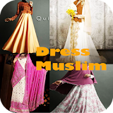 Beautiful Dress muslims Design icon