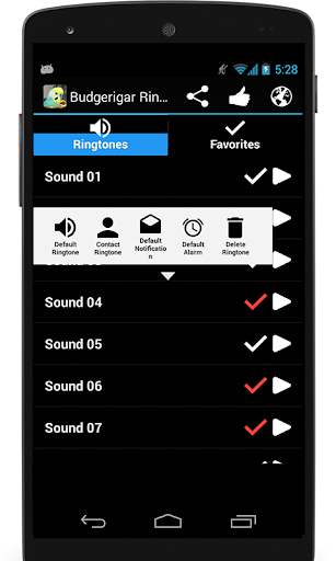 Budgerigar Ringtones