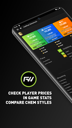 Android application FUTWIZ 24 Database screenshort