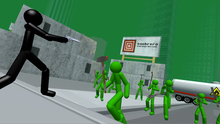 Stickman Zombie Shooting 3D - 1.11 - (Android)