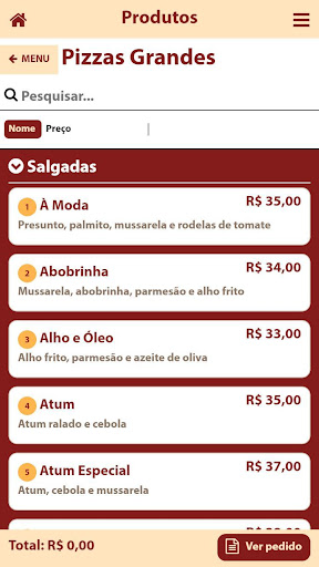 MMM Pizzaria Bis Screenshot