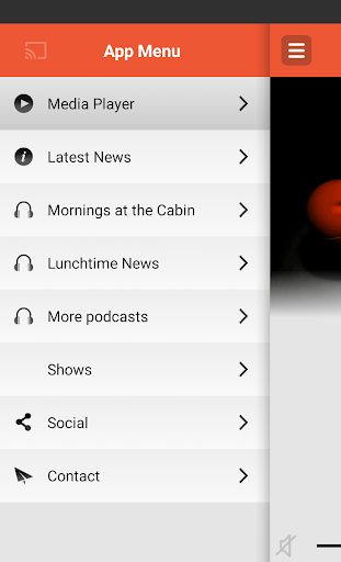 Android application Cabin Radio screenshort