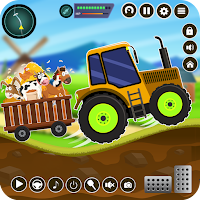 Детские фермерские тракторы на