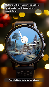 Christmas House Watch Face