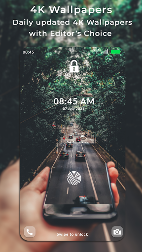 Android application 4K Wallpapers & Backgrounds screenshort