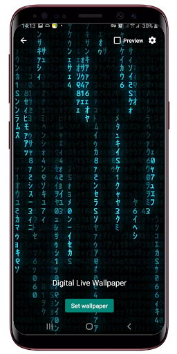Technology Live Wallpaper Screen 2